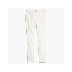 Madewell The High-Rise Skinny Jeans Women's Petite White Denim Stretch - Size 27